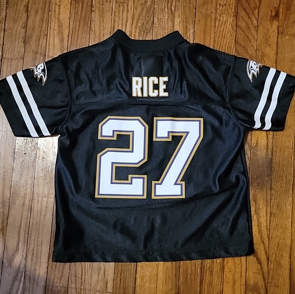 Baltimore Ravens Ray Rice Youth Small 6/7 Black Jersey - Picture 4 of 5